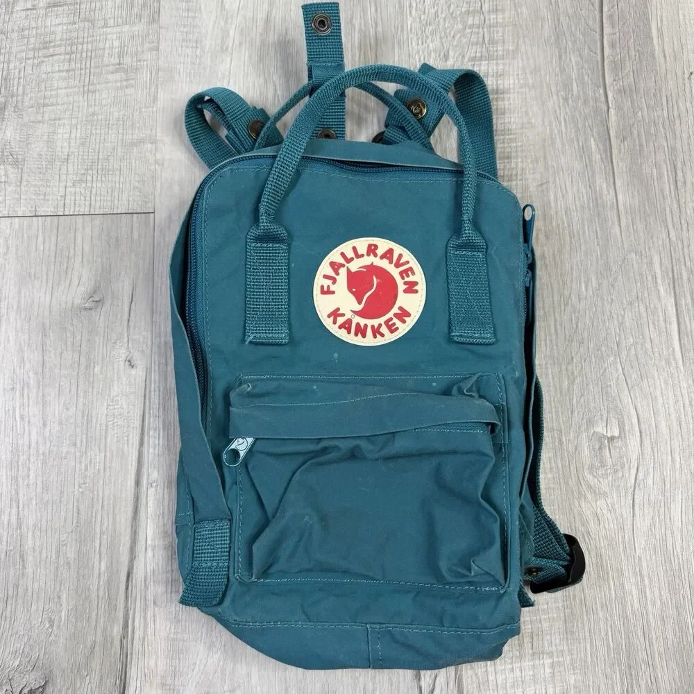 Teal Kånken Mini Backpack